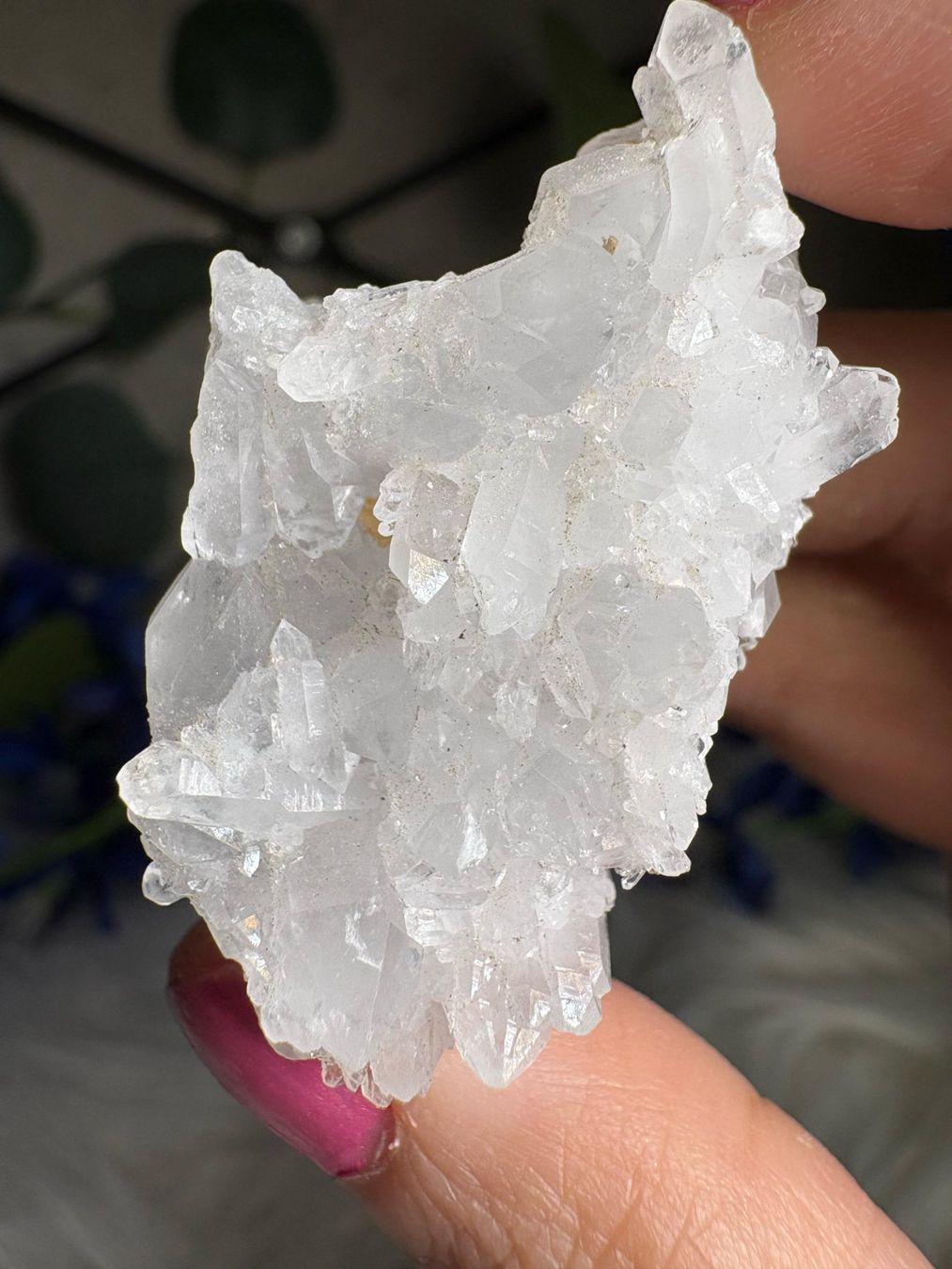 Minerali & Pietre curative: Kolumbianischer Lemurian-Quarz-Cluster – Nuovo (secondo la descrizione) da Neuheim venduto da m.hald 4