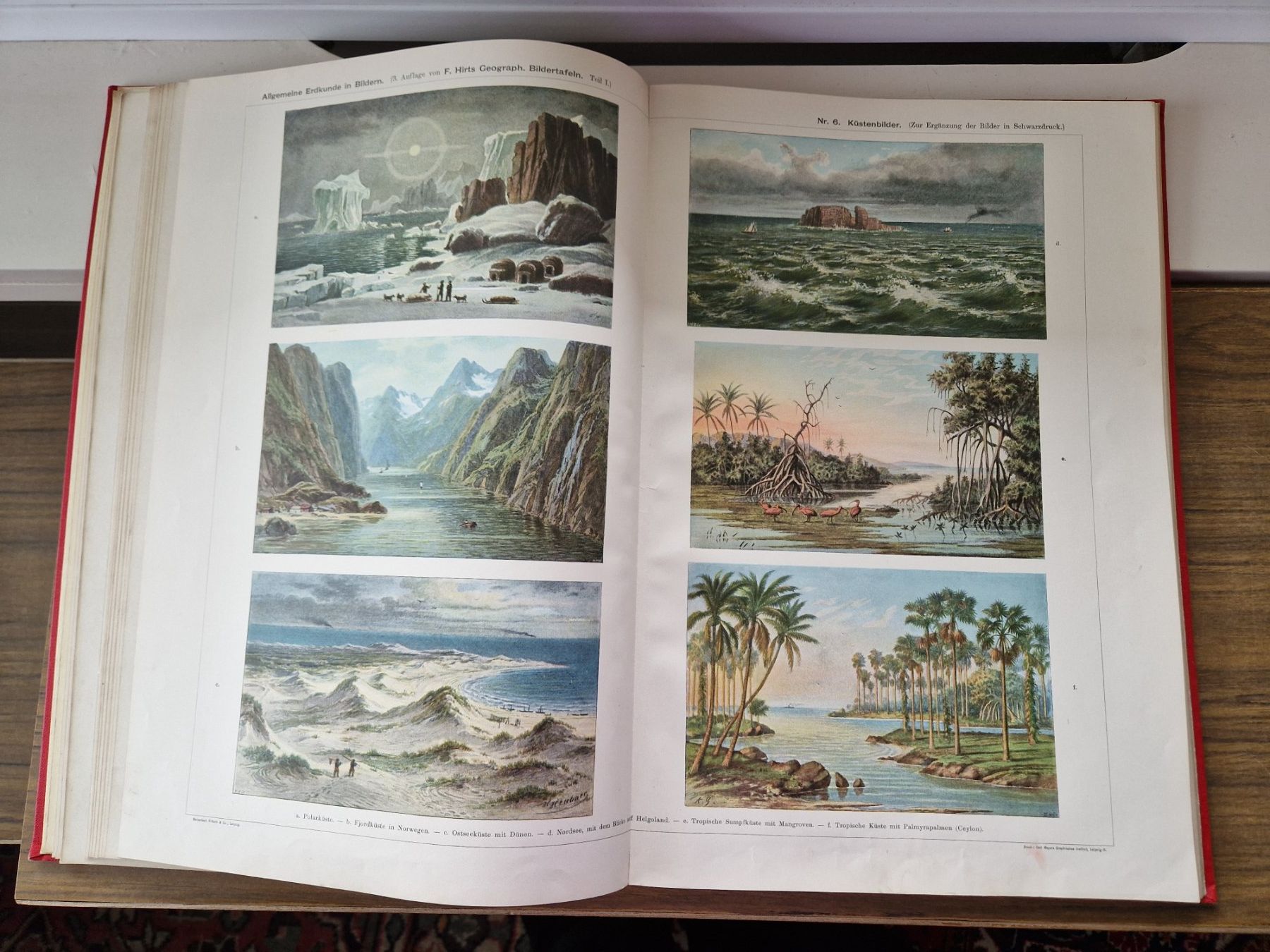 Libri: Allgemeine Erdkunde in Bildern 1890 – Usato da Mörschwil venduto da antiksalon21 4