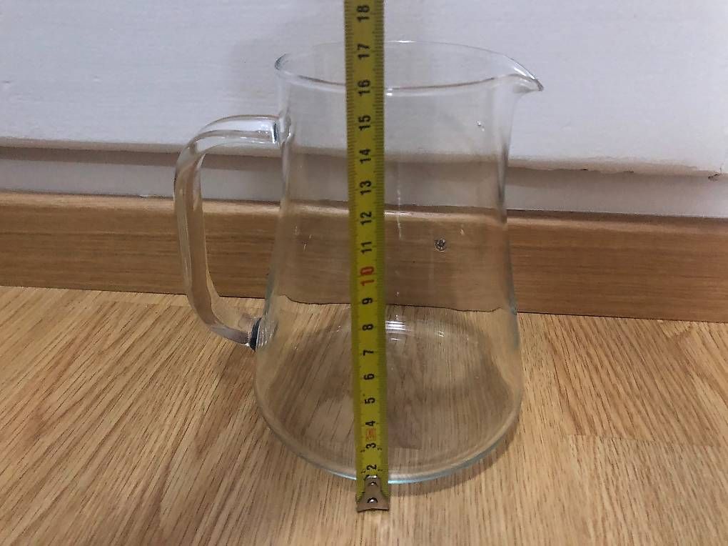 Caraffe: Glas-Wasserkaraffe Neu – Usato da Bern venduto da siory90 2