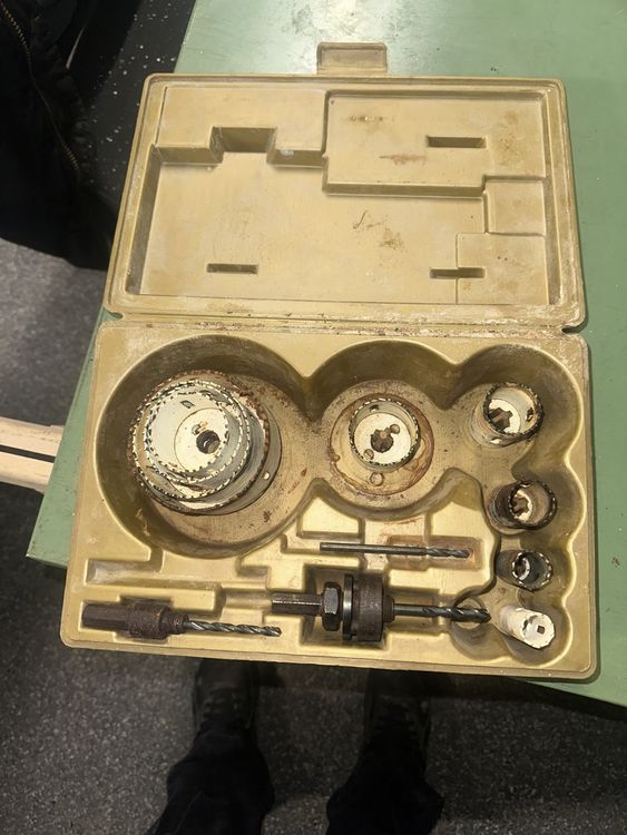 Tutti gli attrezzi: Lochsägen-Set / Forstnerbohrer-Set – Usato da Innerberg venduto da Brabus81