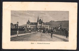 Bern, Strassenpartie mit Kirchenfeldmuse