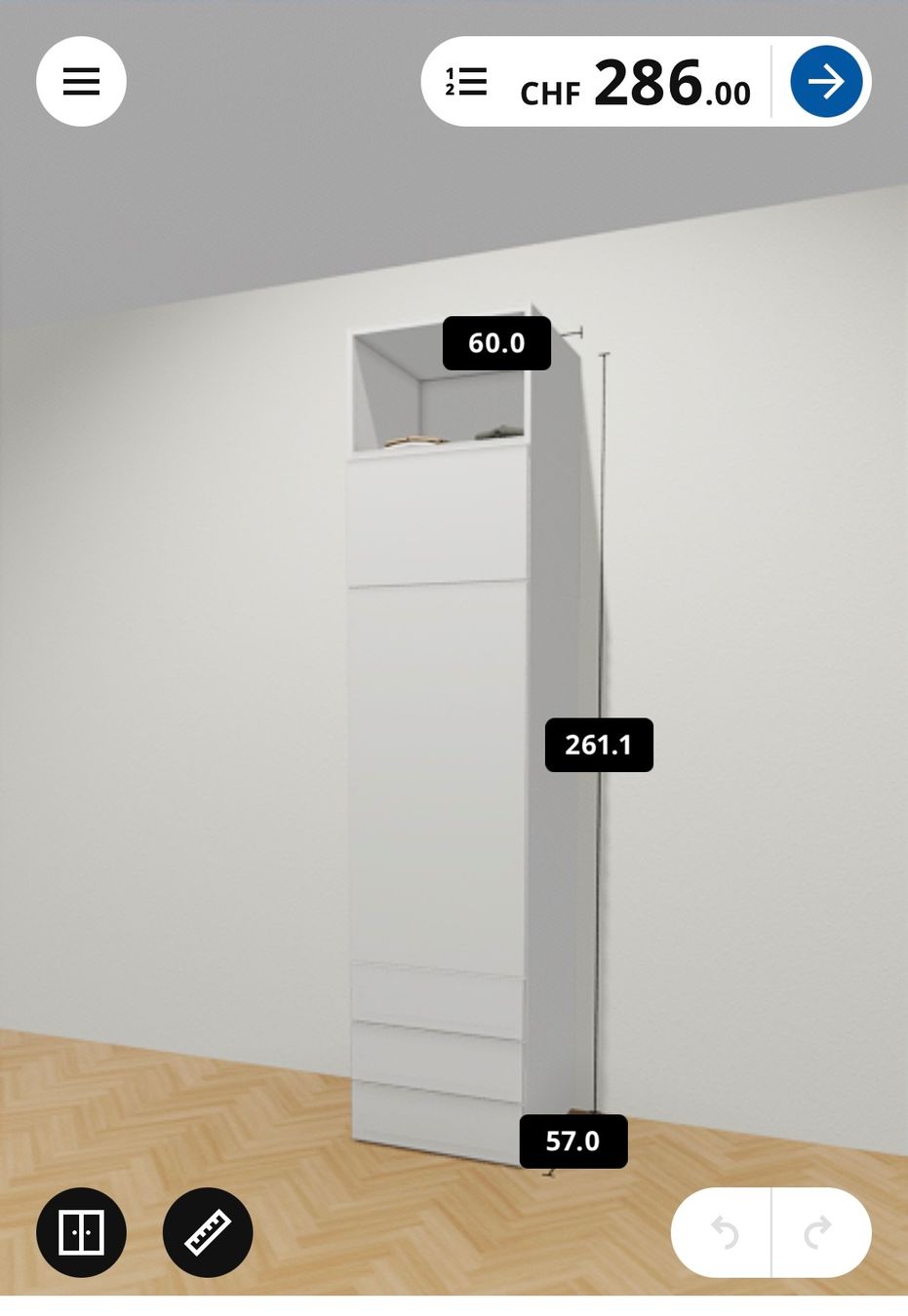Ikea Armoires: Schrank PLATSA von IKEA – D'occasion à Zug par snowwhite5 1