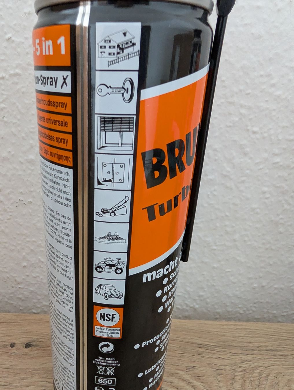 Brunox Prodotti di pulizia: 2 Brunox Turbo-Spray 500ml – Nuovo (secondo la descrizione) da Steinmaur venduto da ShOWTeK 2