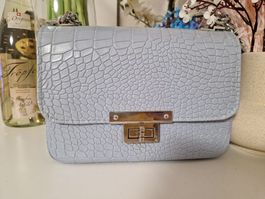 Moderne Blaue Tasche Damen HANDGEMACHT