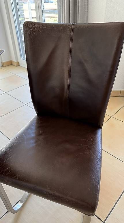 Sedie: Braune Esstischstühle Leder – Usato da Dussnang venduto da bue_fx8n 1