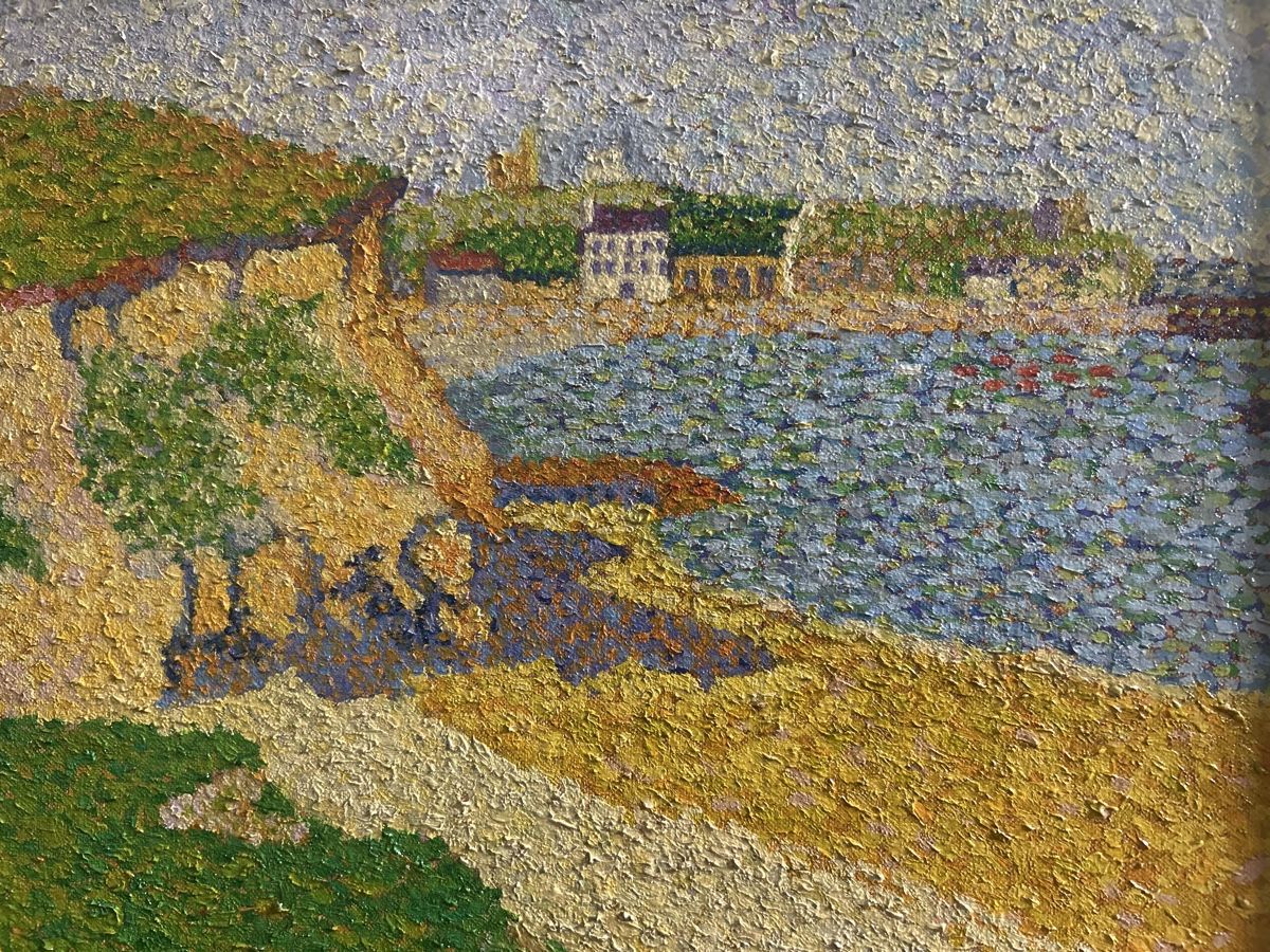 Gemälde: Original Gemälde - Pointillismus Stil - Top Zustand! – Gebraucht aus Glarus von KunstWerkEr-LS87 5