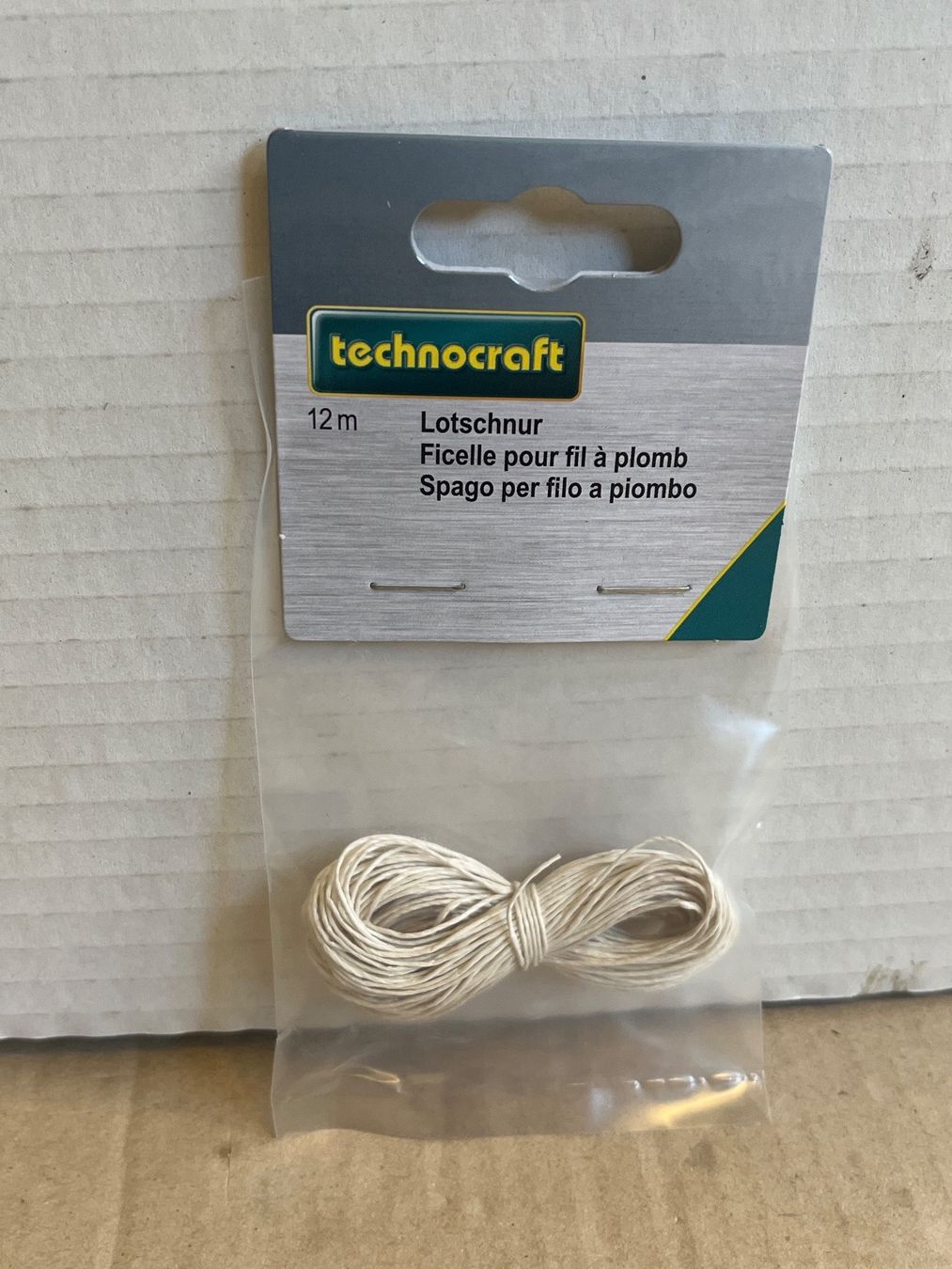 Technocraft Tutti gli attrezzi: Technocraft Lotschnur 12m – Nuovo e nell'imballaggio originale da Tann venduto da Mad_less
