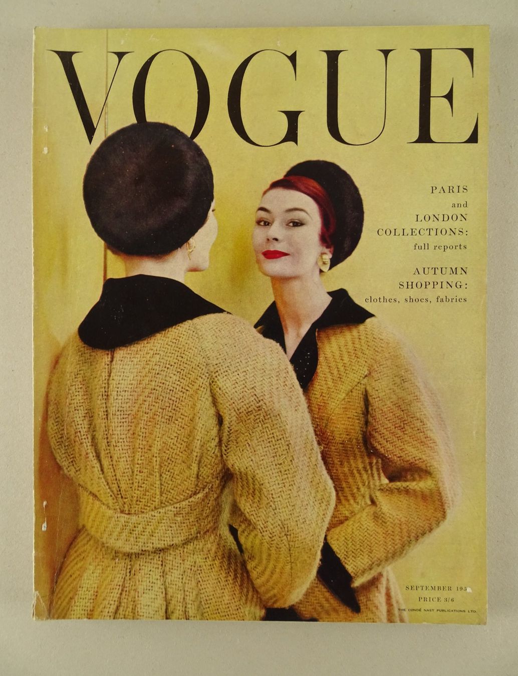 Bücher: MODE, MODEZEITSCHRIFT VOGUE SEPTEMBER 1954, ENGL. AUSGABE – Gebraucht aus Grüningen von Kartensammler