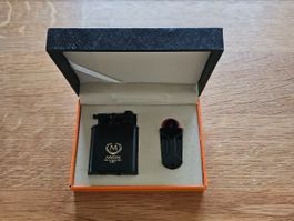 MYON Feuerzeug Orleans depuis 1919 schwarz mit Box