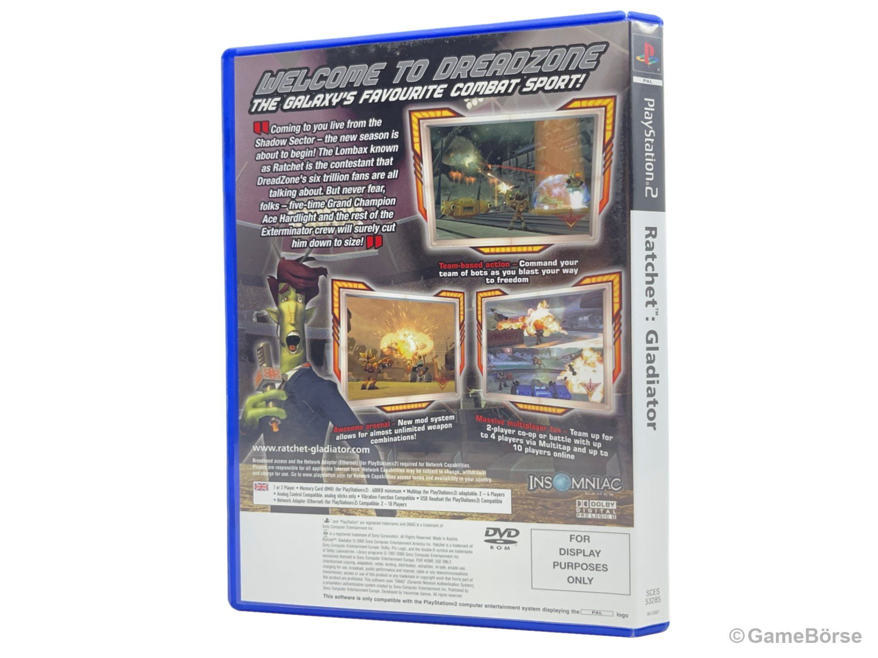 Sony Giochi: PS2 Ratchet Gladiator Promo Version – Usato da Stettfurt venduto da GameBoerse 1