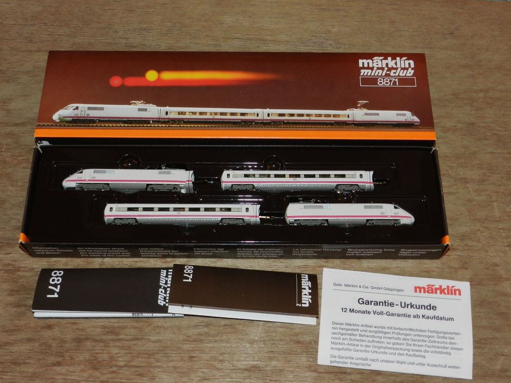 M Rklin Spur Z Triebwagenzug Ice Der Db Comprare Su Ricardo