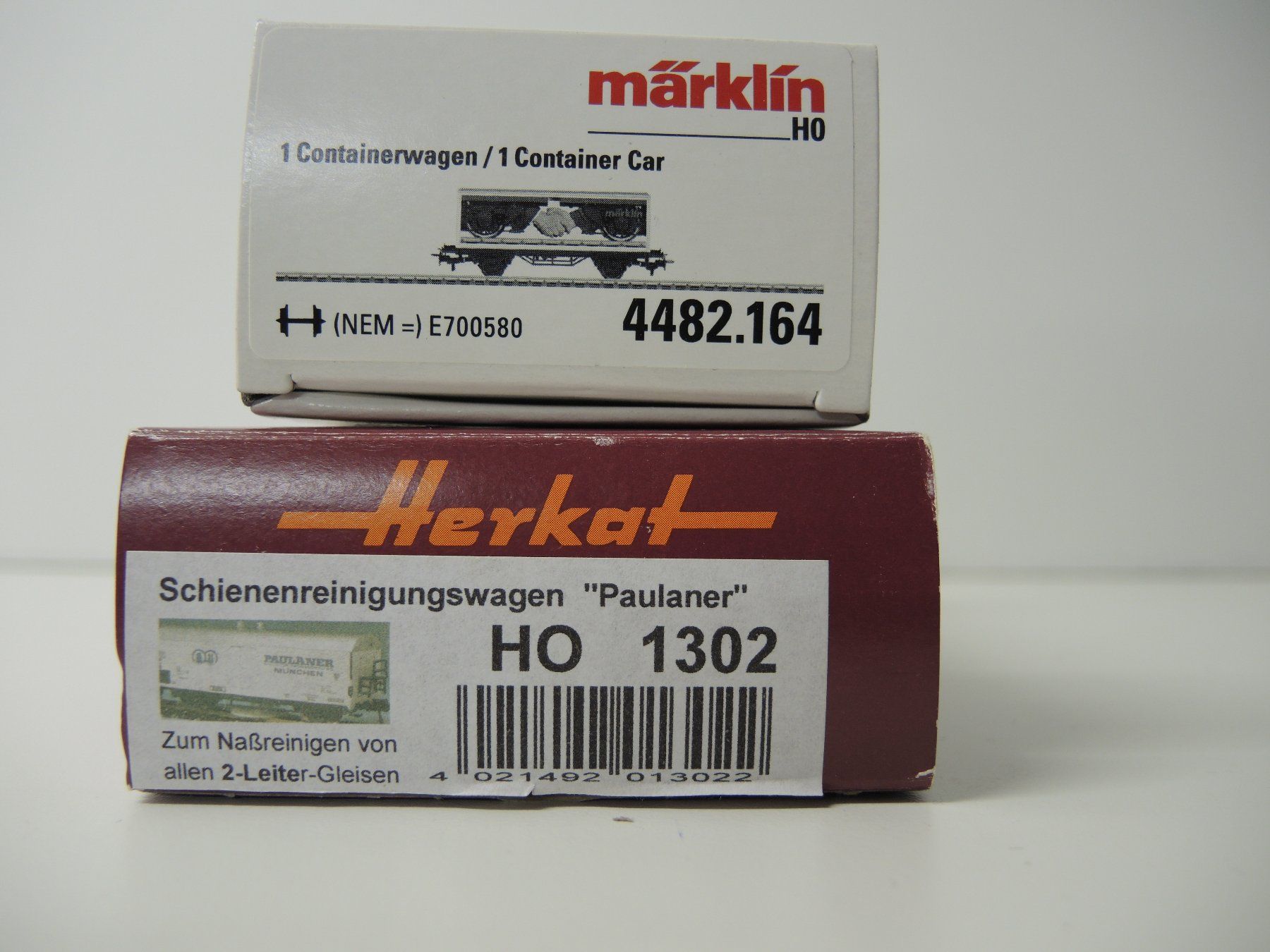 Märklin Modelleisenbahnen: Märklin/Herkat 2 Güterwagen – Neu (gemäss Beschreibung) aus Dagmersellen von fis_9hty 1
