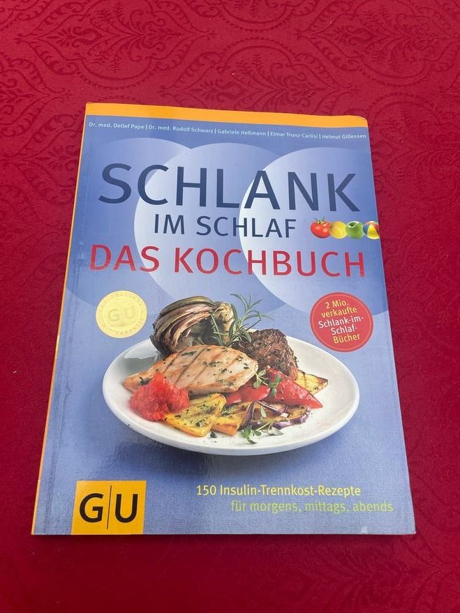 Libri: Schlank im Schlaf - Das Kochbuch GU – Usato da Bergdietikon venduto da Book-4-you_2nd