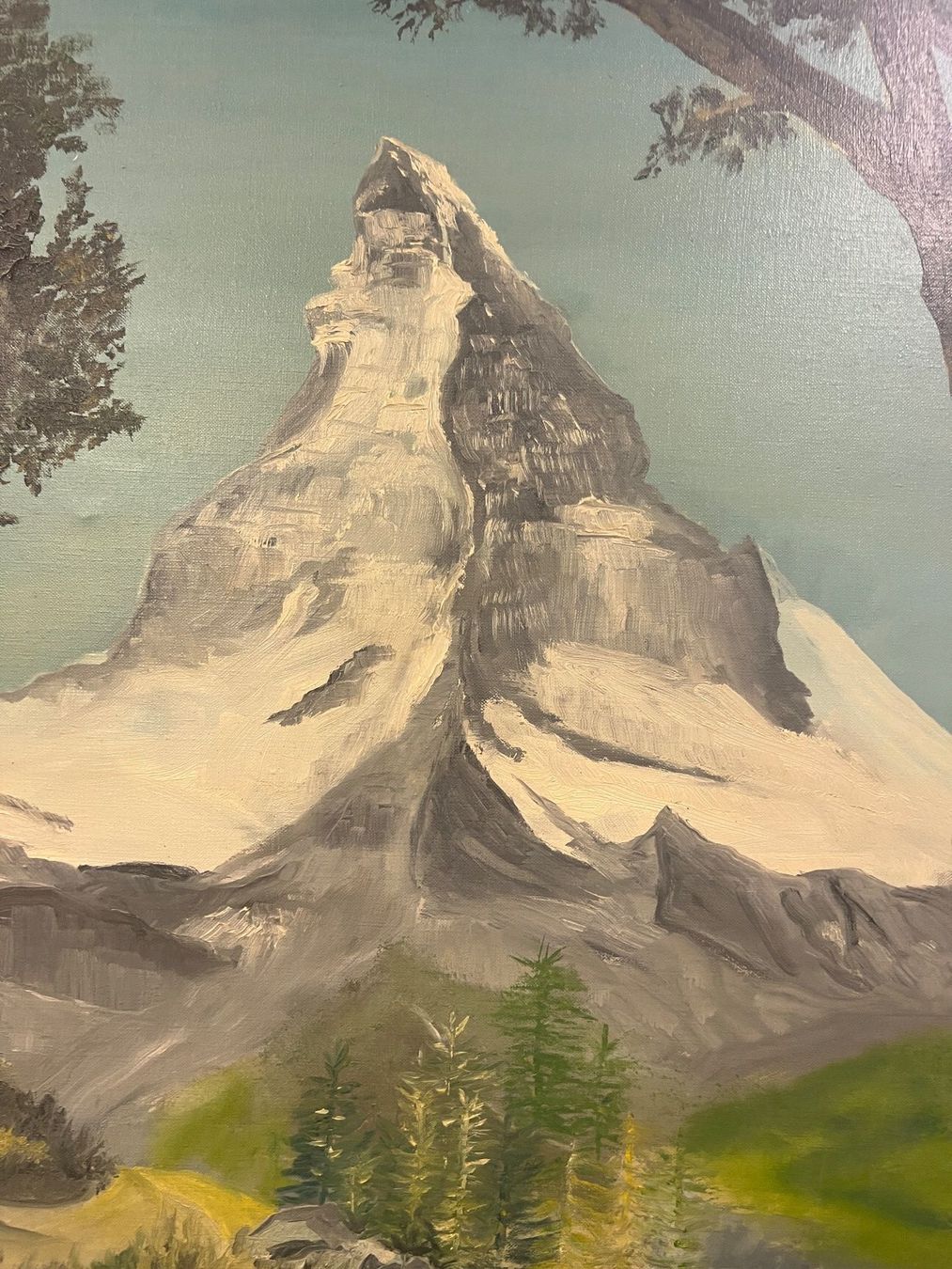 Gemälde: Grande huile sur toile signée – Gebraucht aus Genève von Qanil77 1