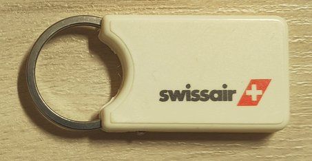 Swissair Schlüsselanhänger & - bänder: Swissair Schlüsselanhänger - Vintage, Rarität, Top – Neu (gemäss Beschreibung) aus Oberembrach von broussey14 1