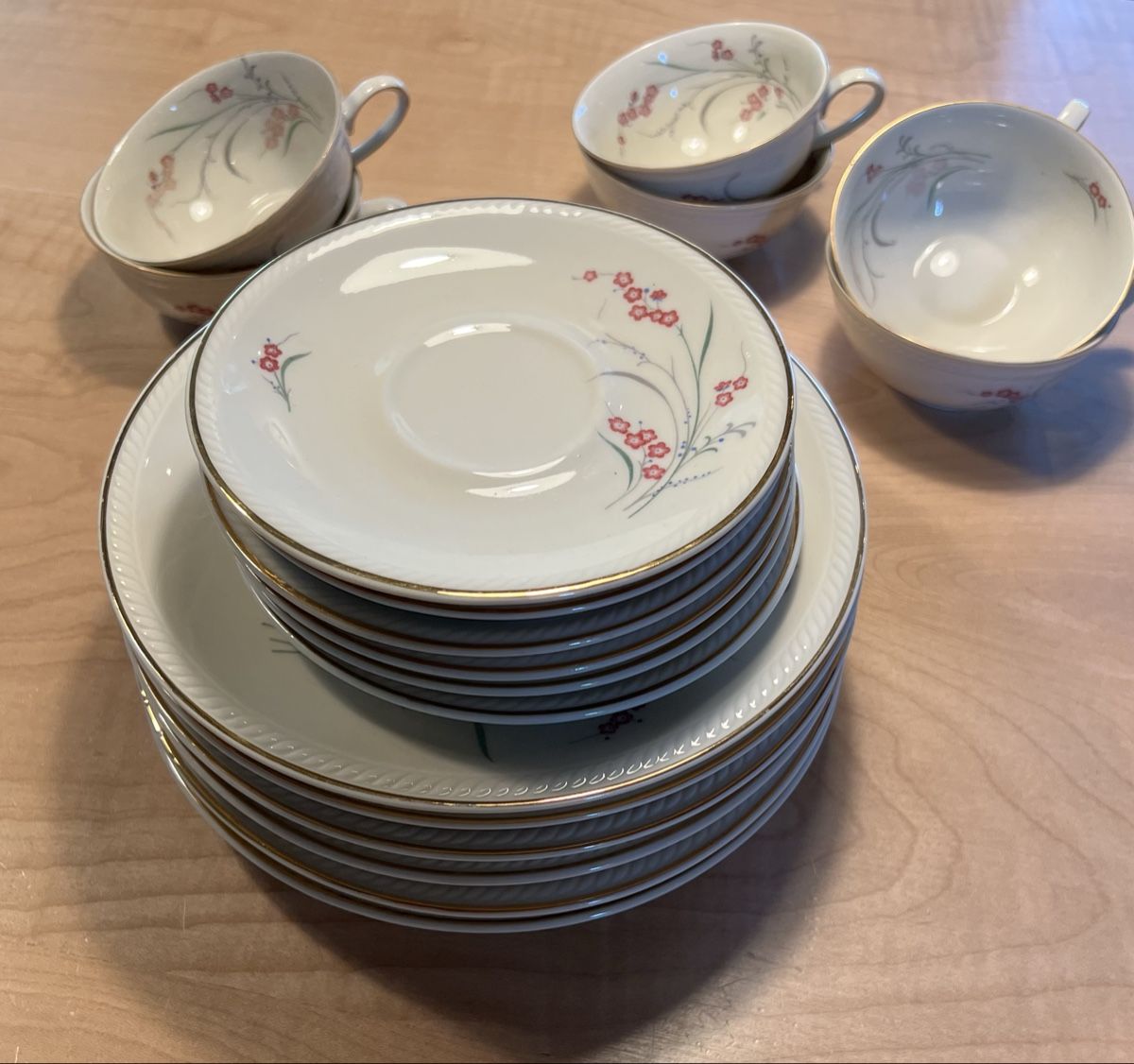 Set di piatti: Teeservice / Service à thé (1955) – Usato da Aegerten venduto da pam1986 2