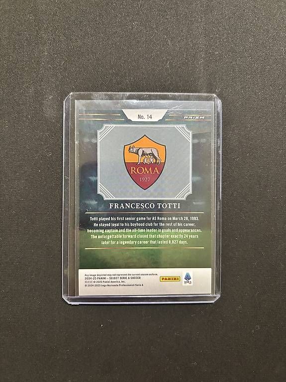 Sammelbilder & Trading cards: Francesco Totti | Panini Select 2024/25 Case Hit – Gebraucht aus Embrach von imperium.daje 1