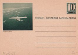 Bildpostkarte "Swissair DC-8" (ungebraucht)