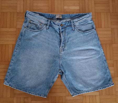 Jack & Jones Jeans Shorts, hellblau, XL