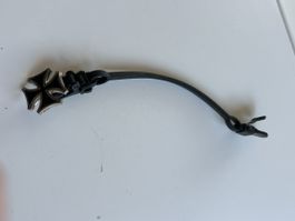 Schlüsselanhänger Eisernes Kreuz Metall schwarz(2S4)
