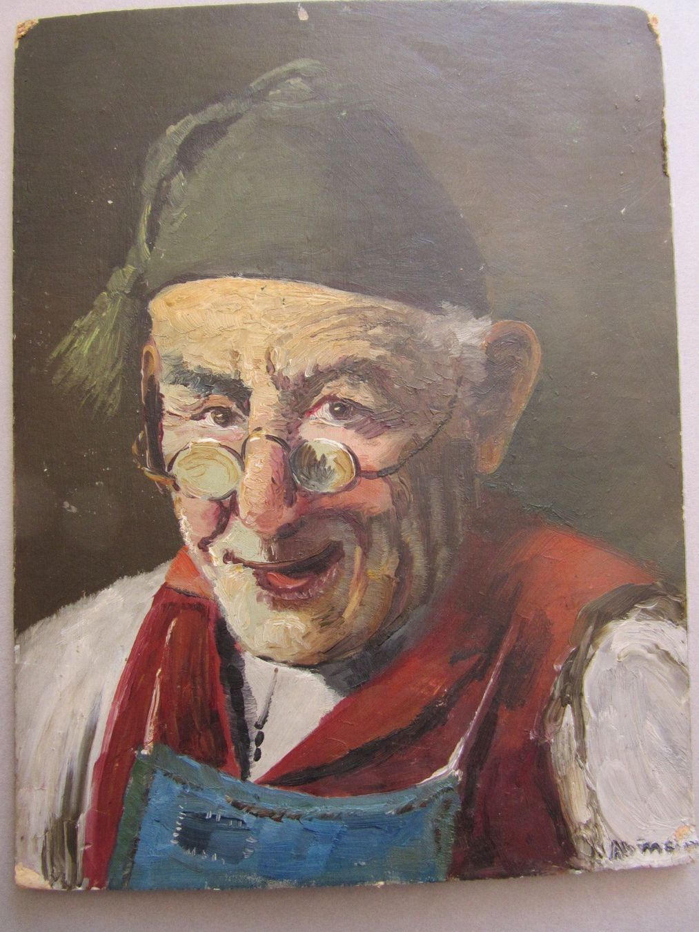 Dipinti: Franz ABSMAIER  ORIGINAL OEL AUF MALPAPPE – Usato da Gersau venduto da grafik-kunst 1