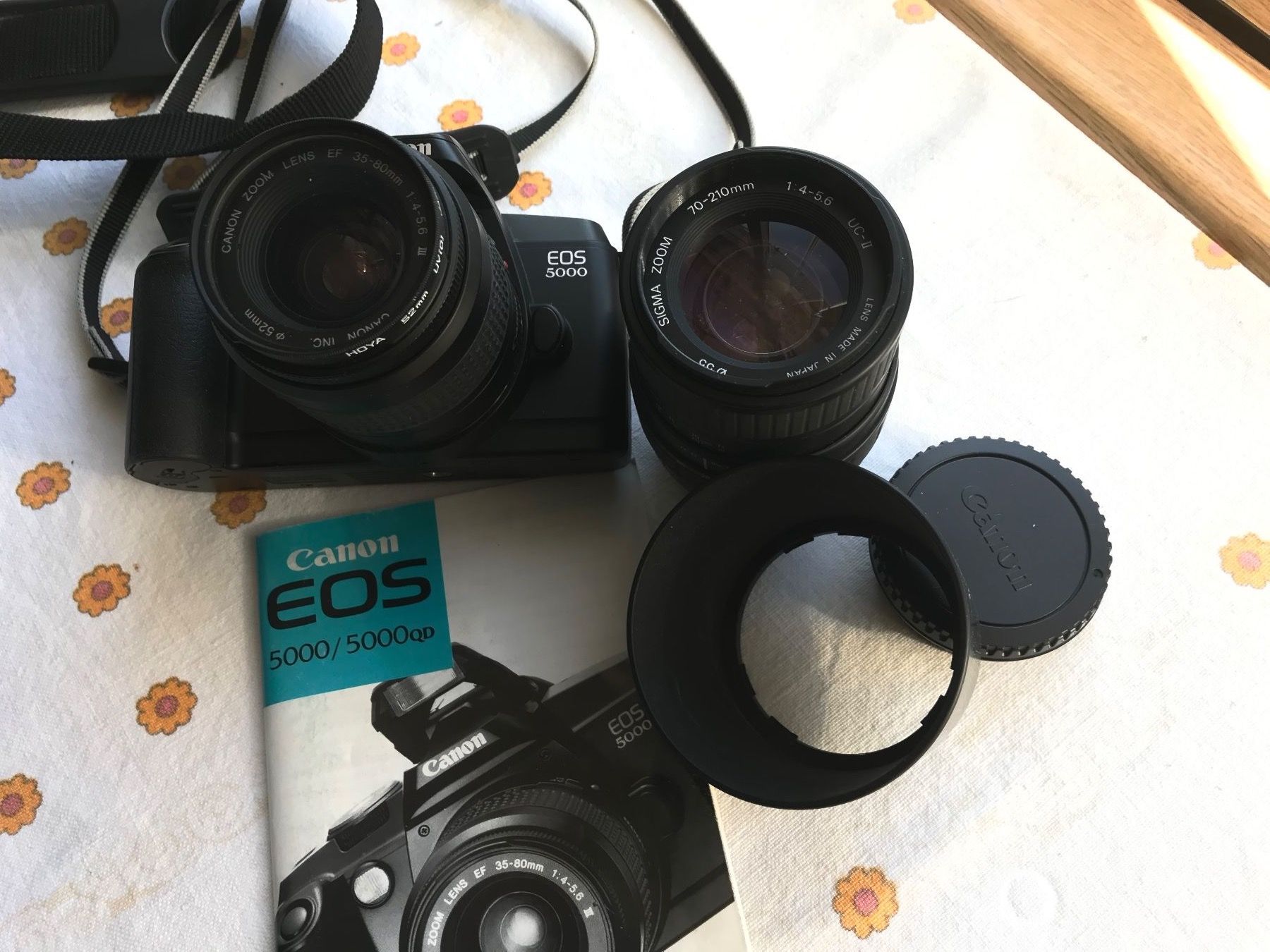 Canon Fotocamera: Spiegelreflexkamera EOS 5000, 2 Objektive,  Kameratasche – Usato da Mümliswil venduto da ruben71 1