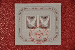 1945 Block W23 gestempelt