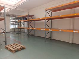 Palettenregal Palettengestell -(länge min. 55 Meter)-