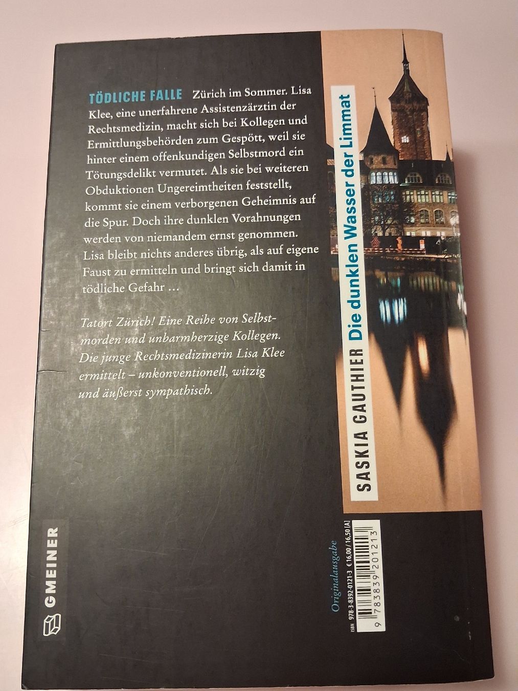 Libri: Kriminalroman Die dunkle Wasser der Limmat, Saskia Gauthier – Usato da Derendingen venduto da Auranti 1