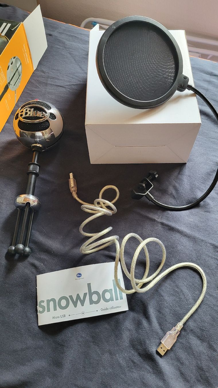 Microfoni: Blue Snowball microfono USB scatola originale – Usato da Splügen venduto da man_9l5w 3