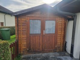 Gebrauchtes gut erhaltenes Gartenhaus / Gerätehaus aus Holz