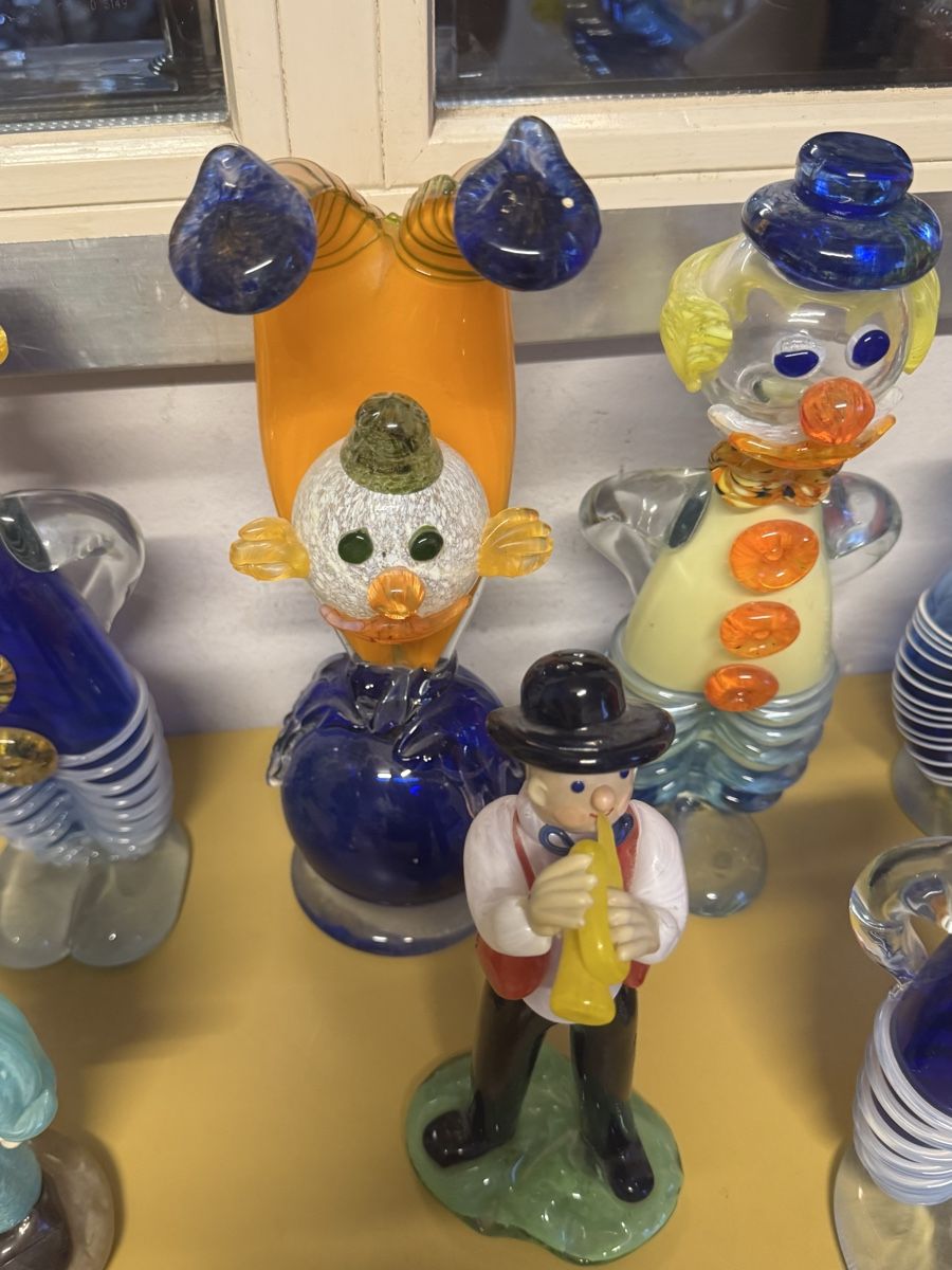 Sculture & Statue: Glas Skulpturen 8 stk.  – Usato da Schlieren venduto da Freundlich02 5