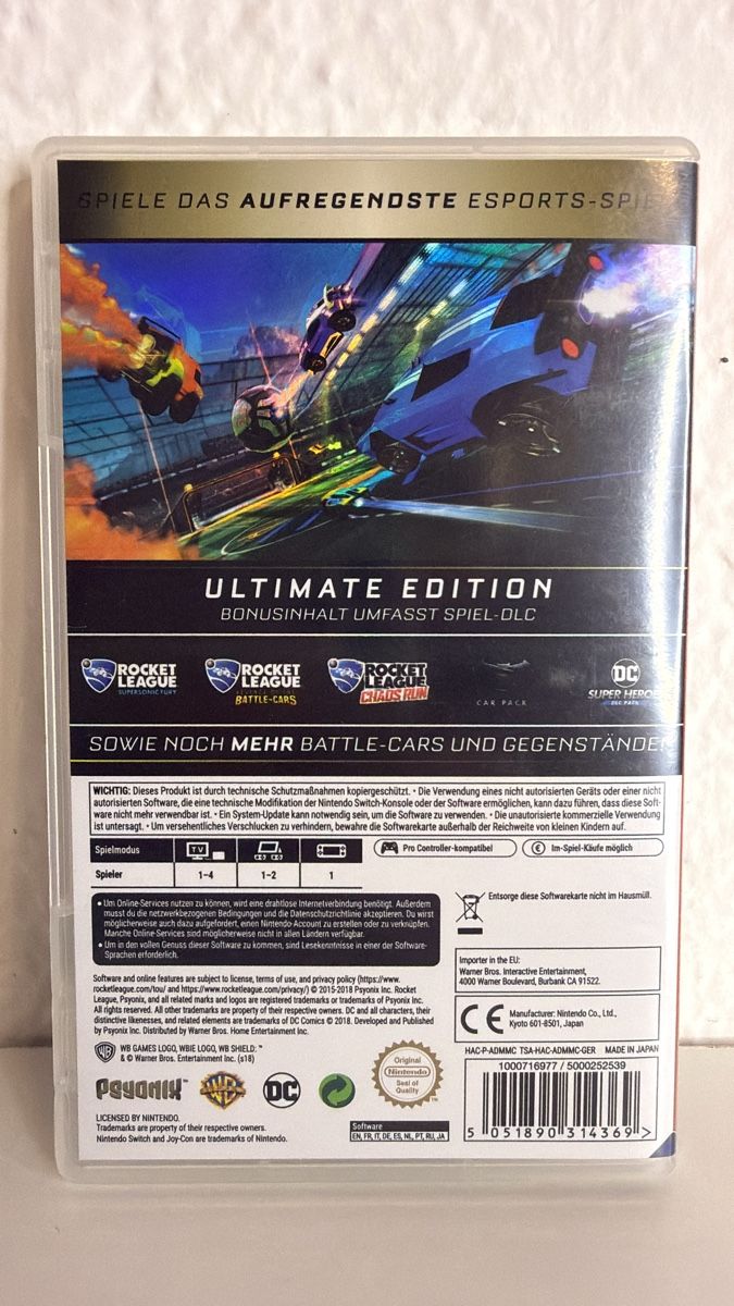 Nintendo Giochi: Rocket League Ultimate Edition Switch Game - Great Condition – Usato da Ehrendingen venduto da bubulence 1
