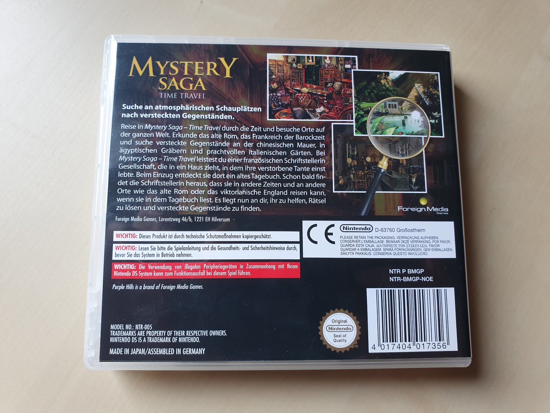 Nintendo Spiele: Mystery Saga Time Travel – Gebraucht aus Stansstad von collectorsshop 1