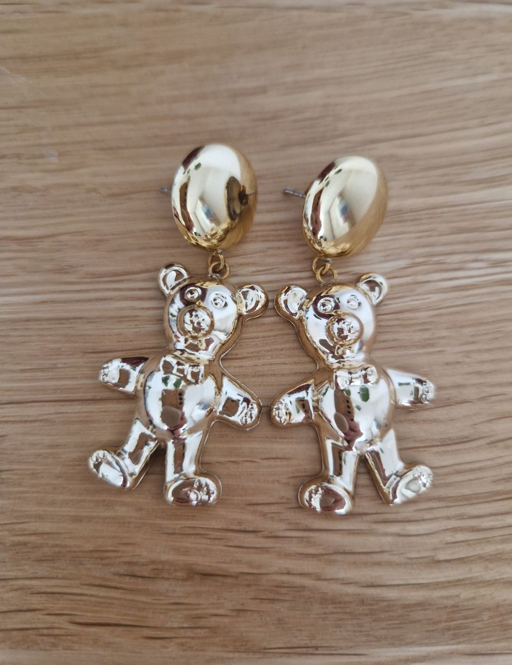 Orecchini pendenti & Orecchini a lobo: Goldene Teddybär Ohrringe – Usato da Erlinsbach SO venduto da ULIKH