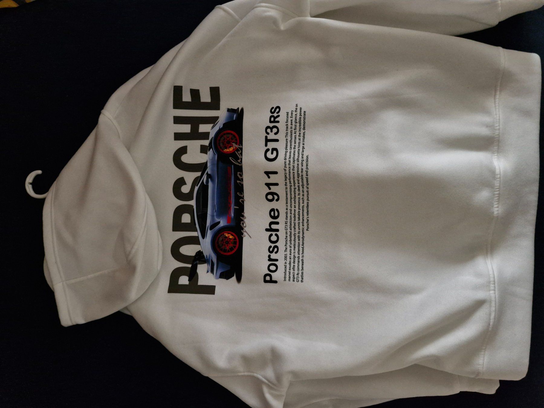 Maglioni & Felpe: Weisser Porsche Kapuzenpullover, Grösse L Oversized – Usato da Freimettigen venduto da sch_25q7 1
