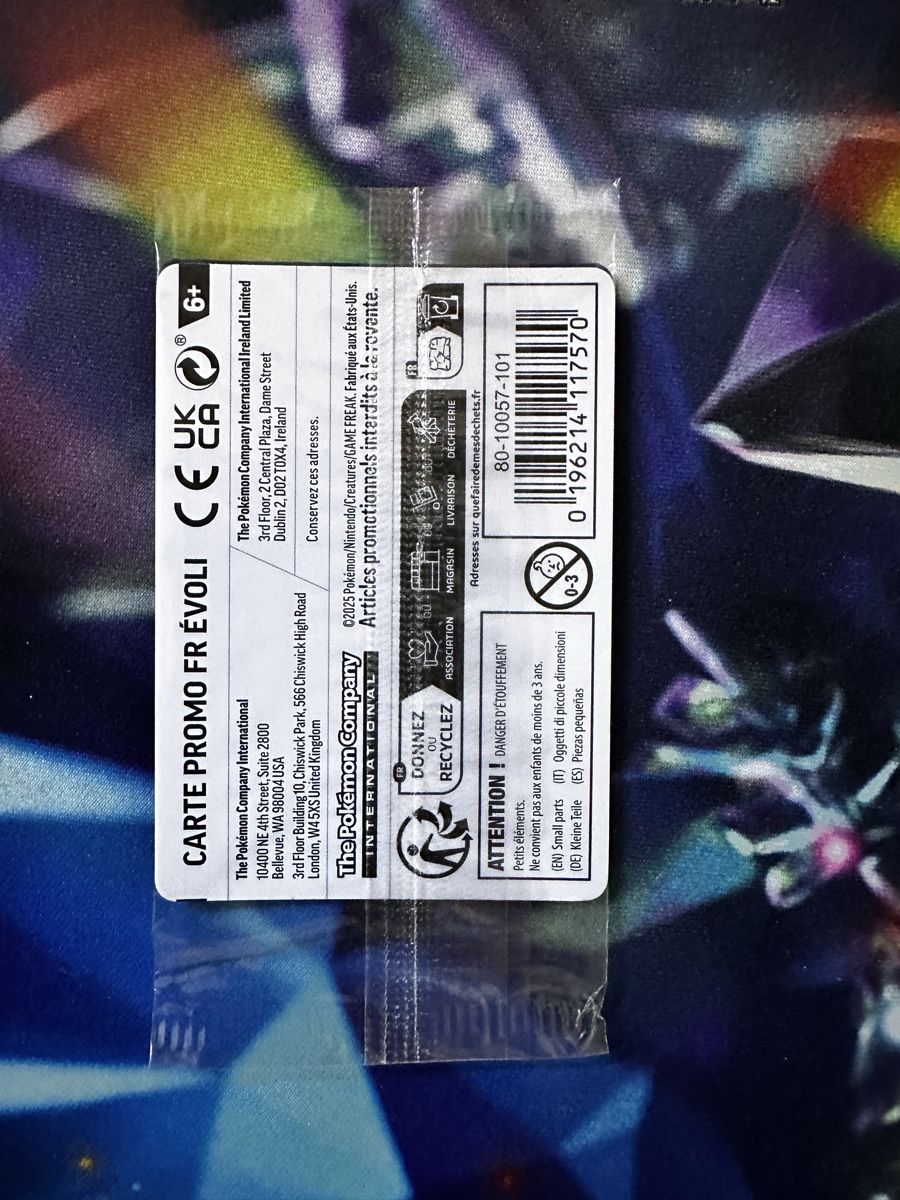 Pokémon Sammelbilder & Trading cards: Journée Pokémon 2025 - Évoli promo – Neu und originalverpackt aus Uvrier von sauma85 1
