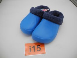 Kinder Clogs gefüttert blau, Gr. 31