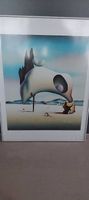 Airbrush-Bild von Haventy, in Alurahmen 60x80 cm