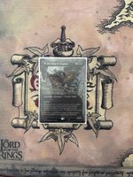 MTG The Hobbit Witchking of Angmar (Borderless)Surge Foil EN