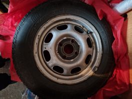 4Winterräder 175/70R13 auf Stahlfelge