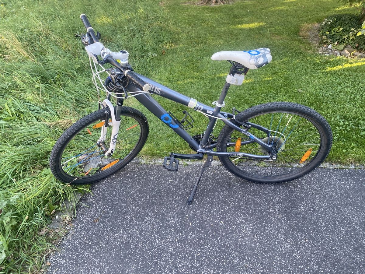 Biciclette: Kinderfahrrad 24 Zoll grau  – Usato da Schaan venduto da go001