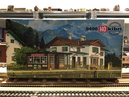 Kibri B-9496 H0 Bausatz Bahnhof Münstertal, komplett!