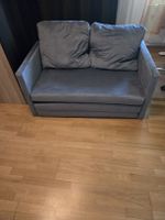 2er Sofa / Bettsofa, Grau, neuwertig Top Zustand unbenutzt!
