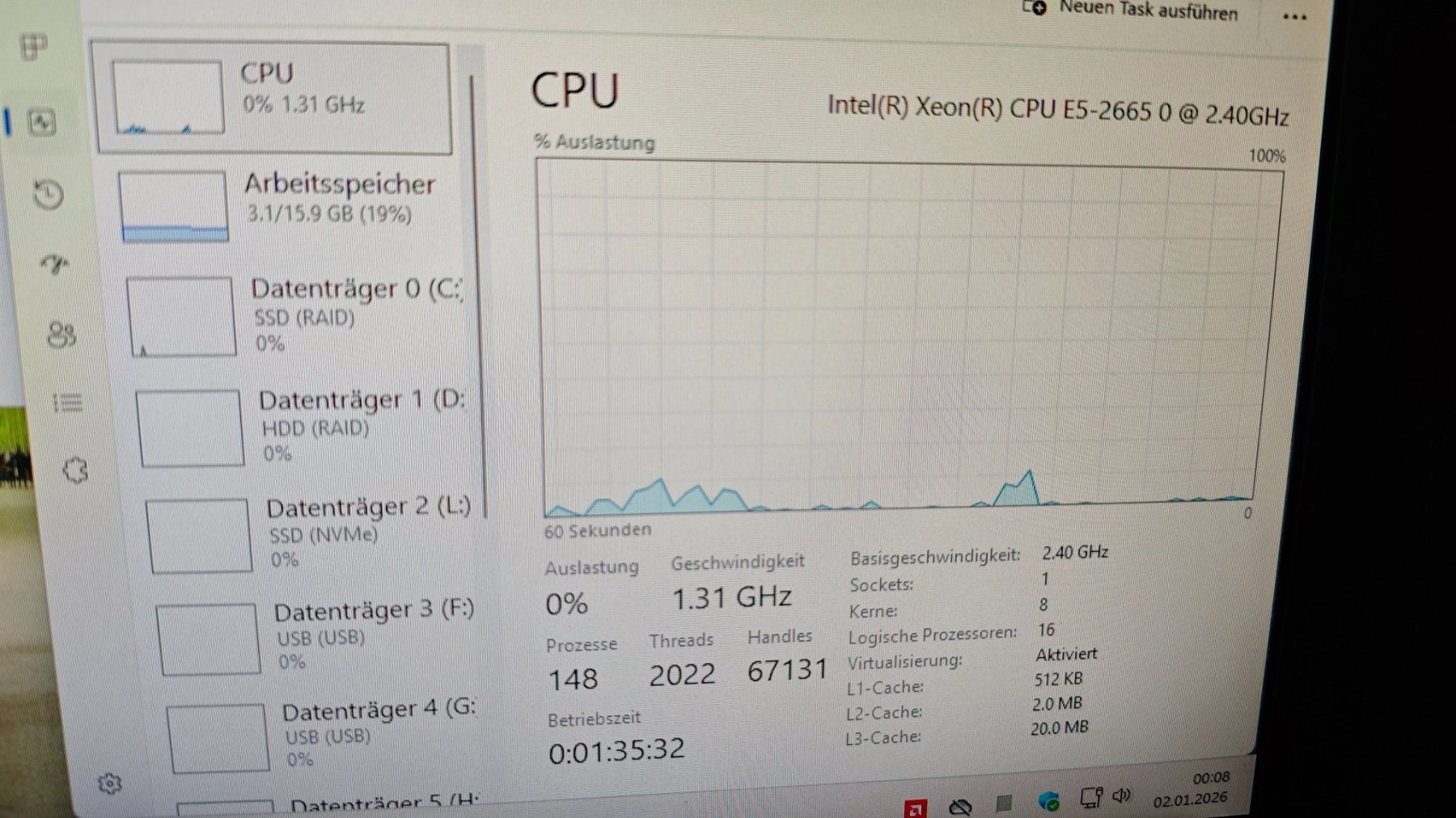 Hewlett Packard PC: Z420 Workstation – Usato da Küssnacht am Rigi venduto da ubender 2