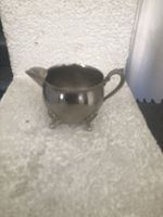 Kaffeekanne Zinn 3Füsschen Antik mit Griff Deko 40 Zeichen