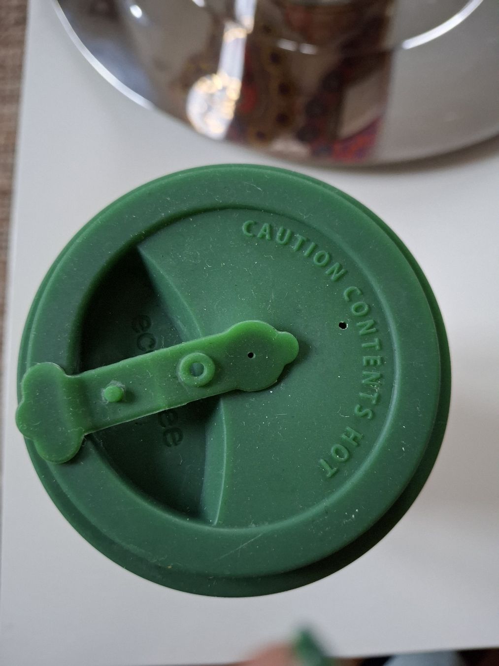 Tassen: Éco cup William Morris vert – Gebraucht aus Lausanne von Cognitia 1