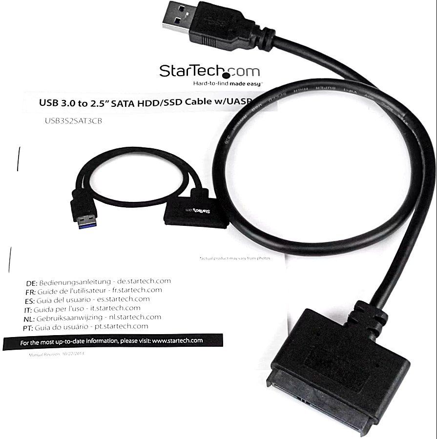 Unità & Adattatore: STAR TECH Adapter USB 3.0 auf 2.5" SATA III – Nuovo (secondo la descrizione) da Beinwil am See venduto da Restwert_Beinwil 1