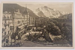 Interlaken, Hotels Viktoria und Jungfrau 1931