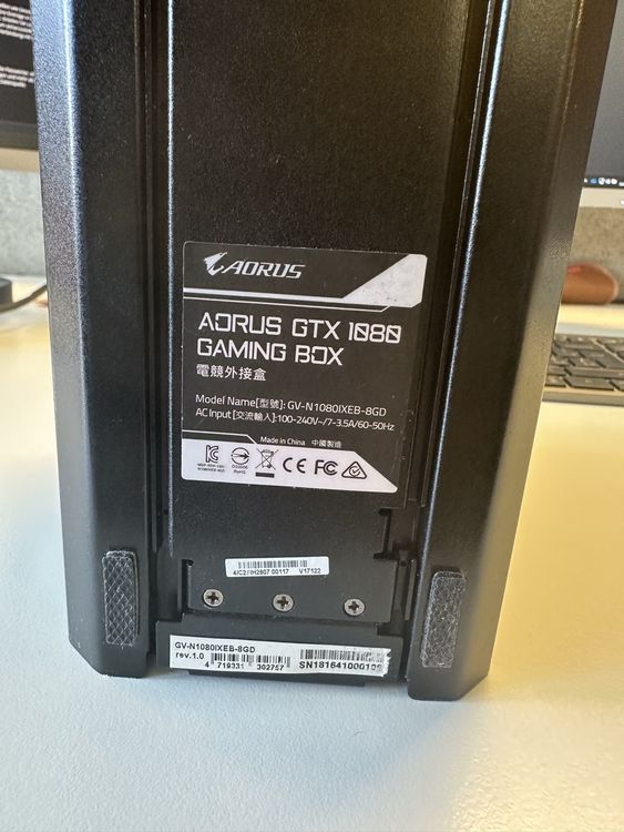 AORUS GTX 1080 Gaming Box eGPU (Neu (gemäss Beschreibung)) in Wetzikon ...